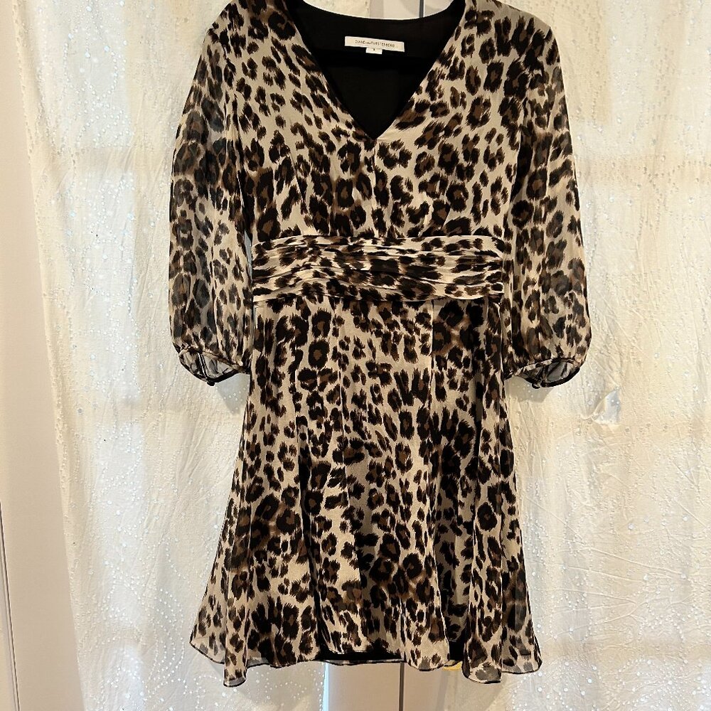 DVF Leopard Dress